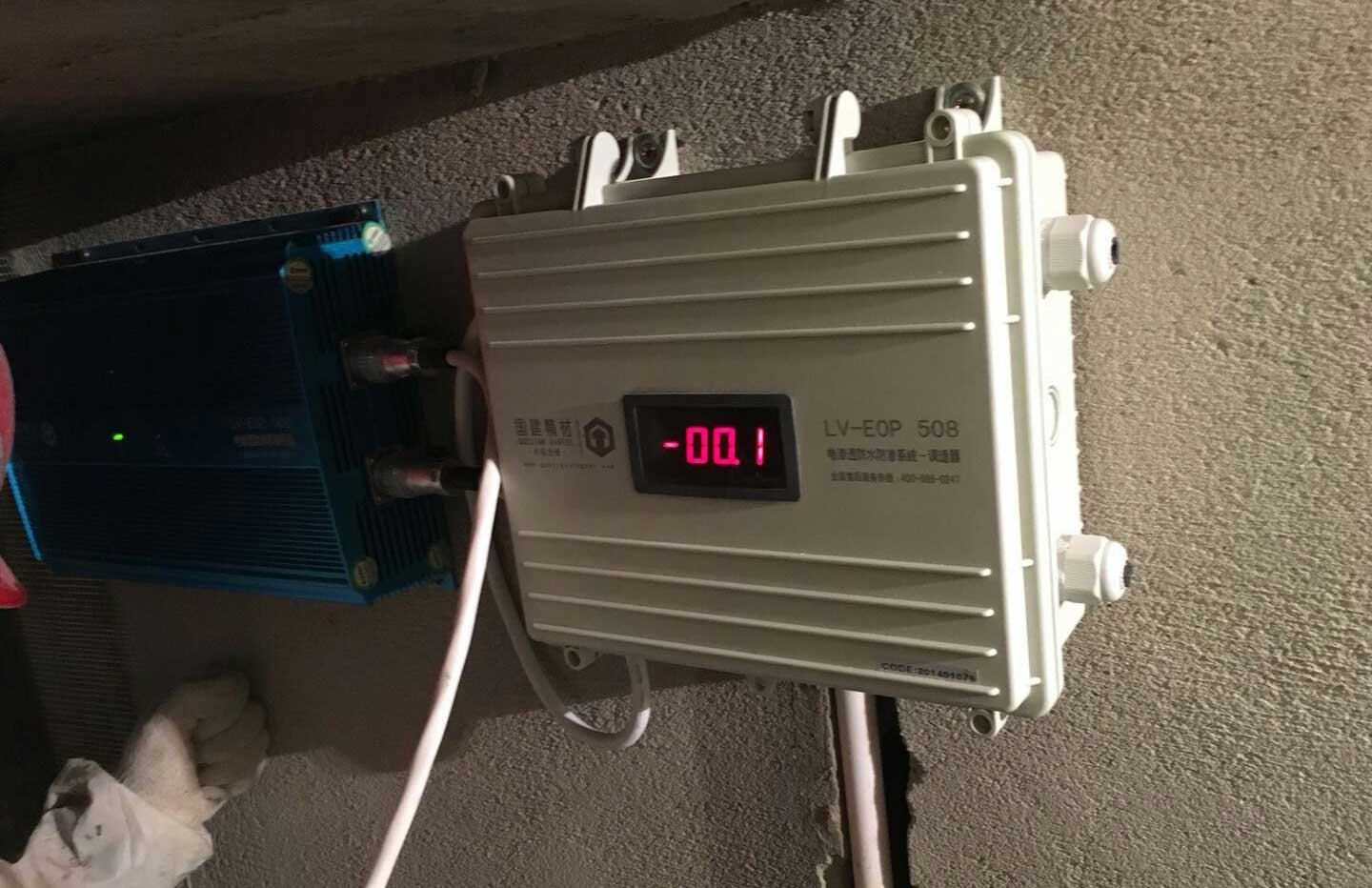 大连万科观贤别墅电渗透防潮