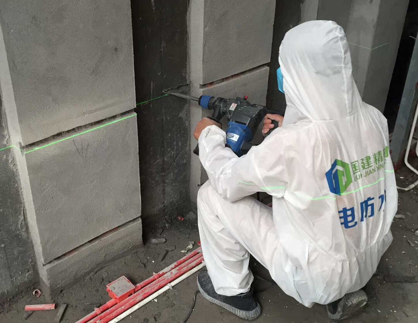 温州乐清悦荣府别墅地下室防水防潮